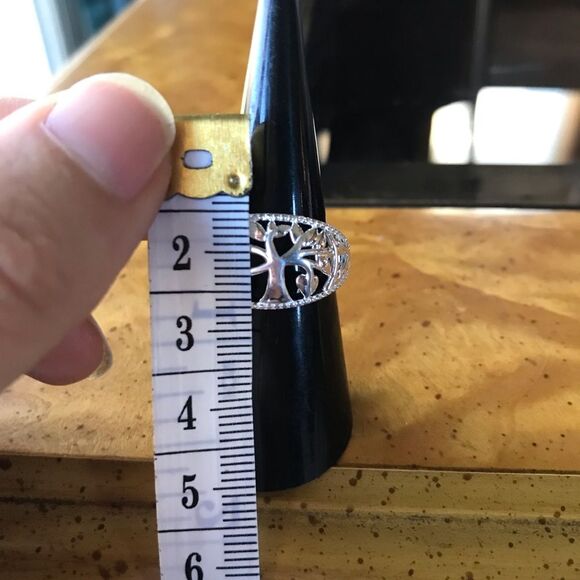 Tree of Life Sterling Silver Ring - Picture 7 of 8